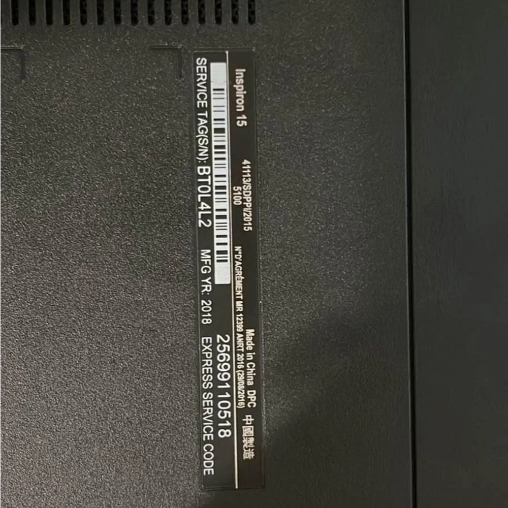 Dell laptop. like new